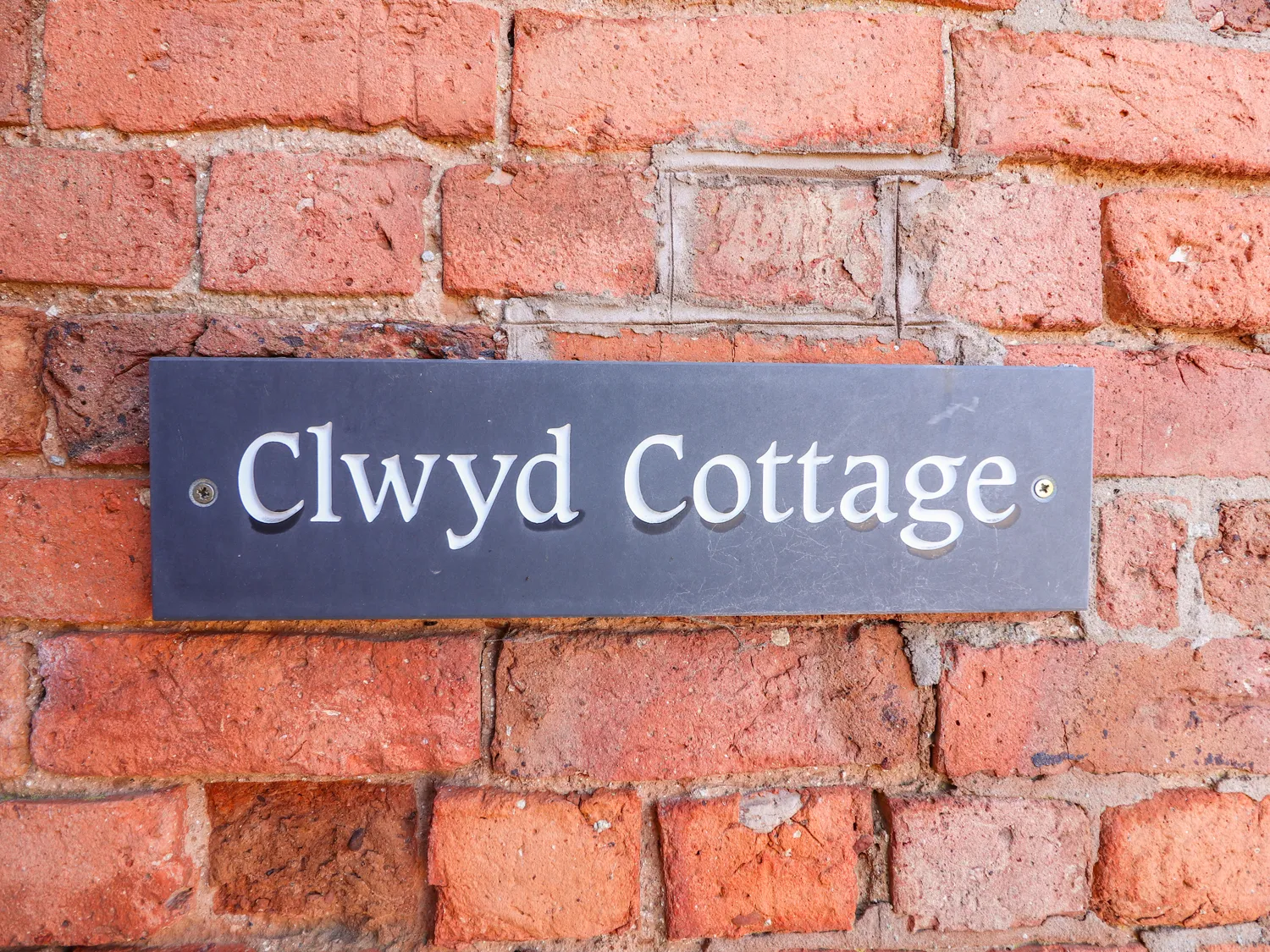 Clwyd Cottage Sign